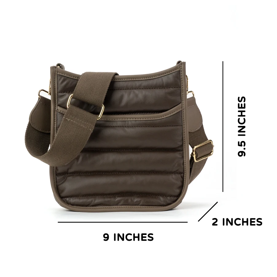 Winter Style Fashion Inventory Quilted Puffer Metallic Color Shoulder Bags Down Filling Crossbody Women Bags Fluffy Ladies Tote