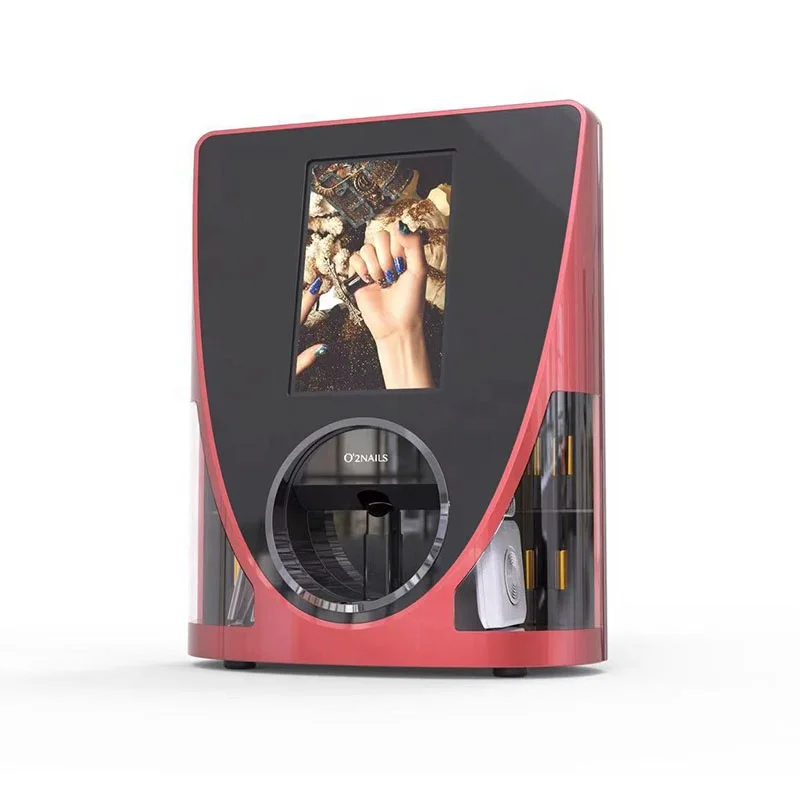 5 finger nail printer machine in india nail painting machine 3d nail printer equipment