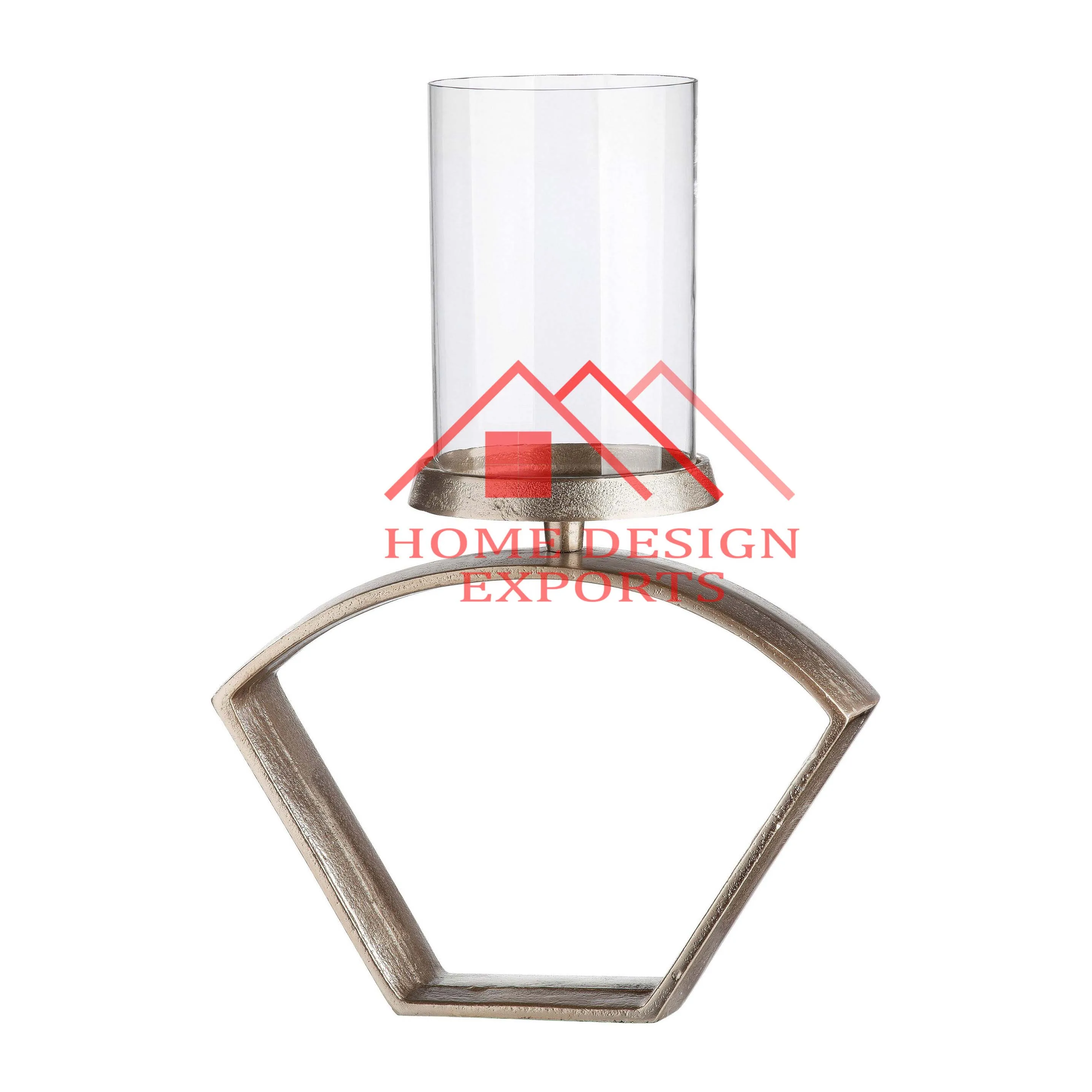 Aluminium  Candle Holder for Table Centerpieces Aluminium Casting Fancy Candle Pillar Holder
