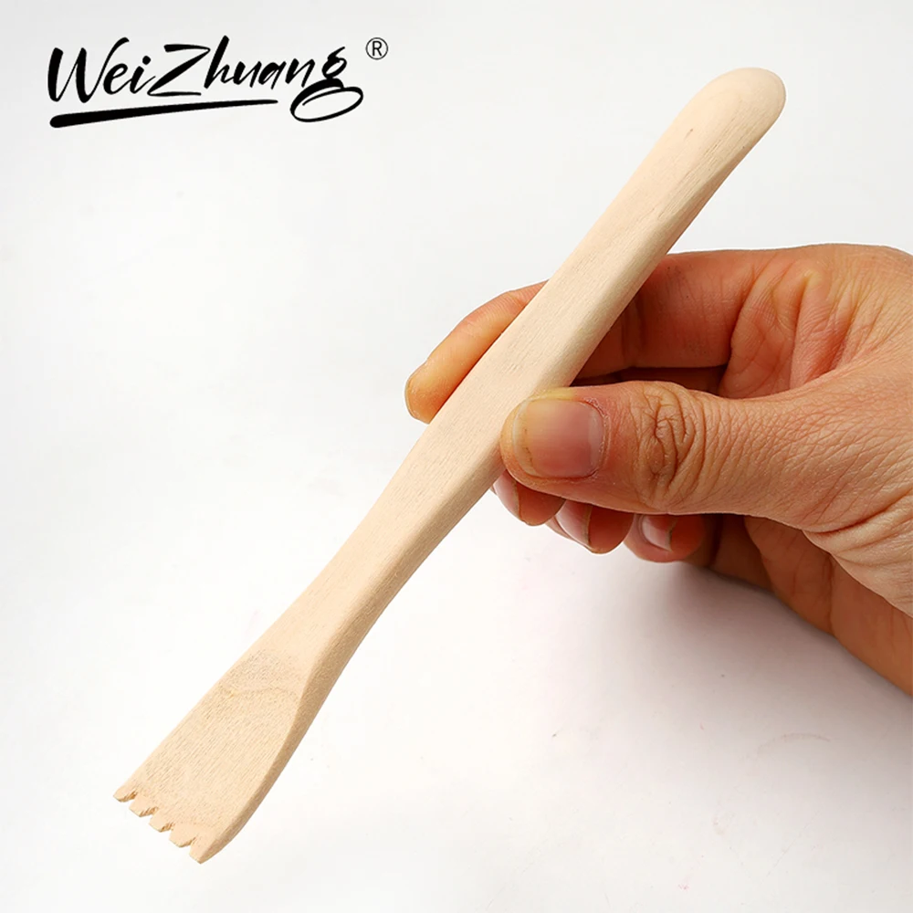 Professional 5-piece Set DIY Clay Knife Soft Pottery Sculpture Clay Tools Wood Carving Tools Chisels Wood Modeling Tools Kit