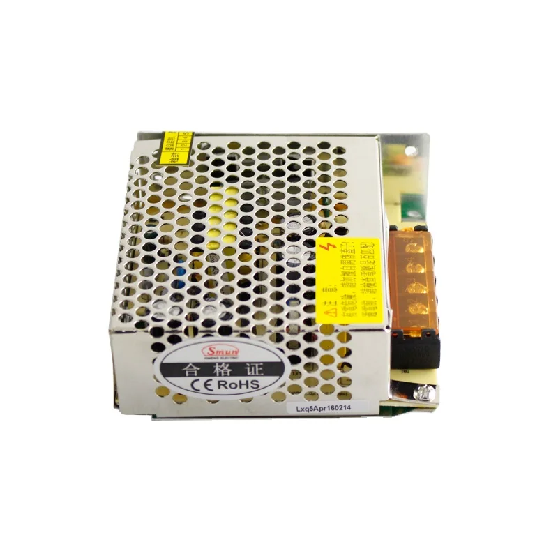 SMUN S-25-15 100-240VAC Input 25W 15VDC 1.7A Output Industrial Power Supply