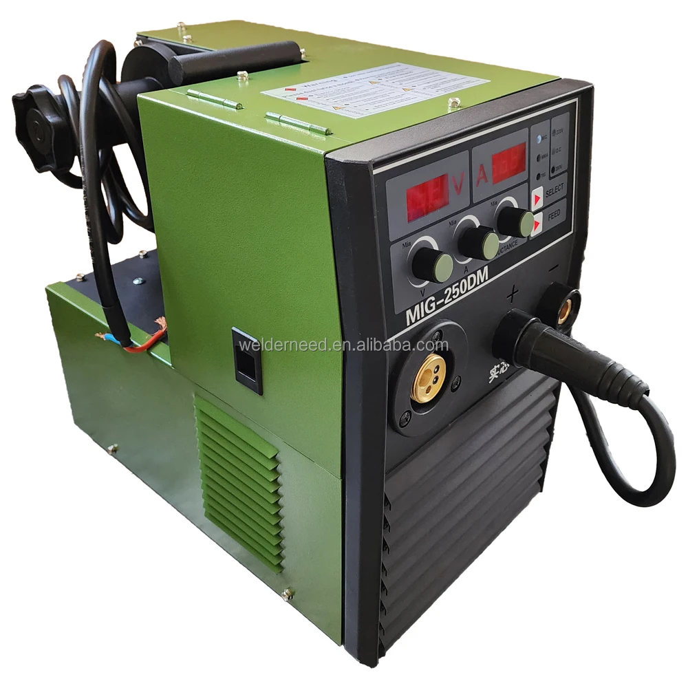 2023 Hot selling Welder Machines MIG250DM CO2 MIG TIG MMA IGBT inverter welding machine 3 In 1