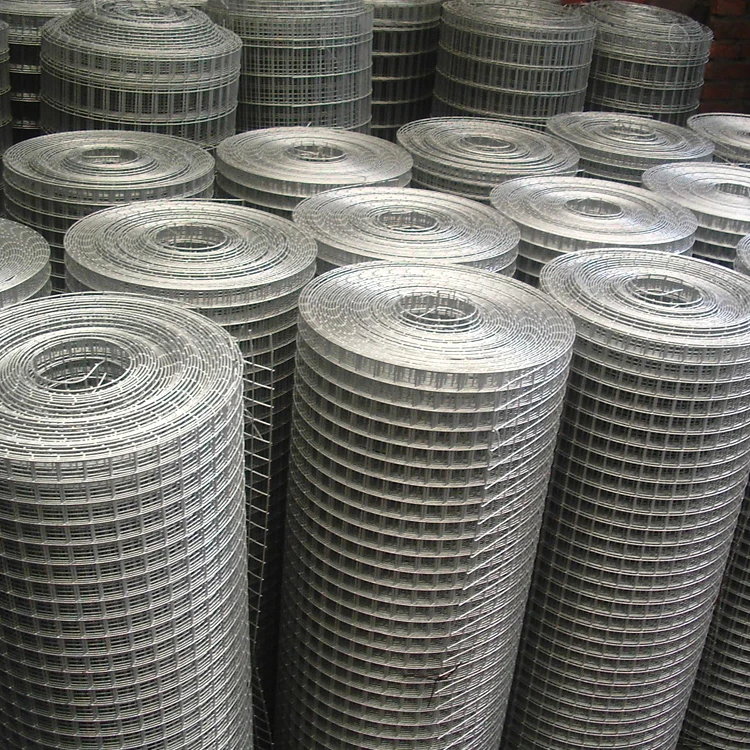 Building Site hot galvanizing welded wire mesh Concrete wire mesh rolls Construction wire mesh
