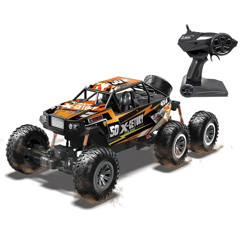 1 8 Top Race Radio Controlled Toy RC Rock Crawler 6WD Off Road Remote Control RC Car