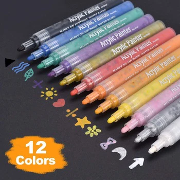Scrapbooking craft paint pens,acrylic paint marker pens