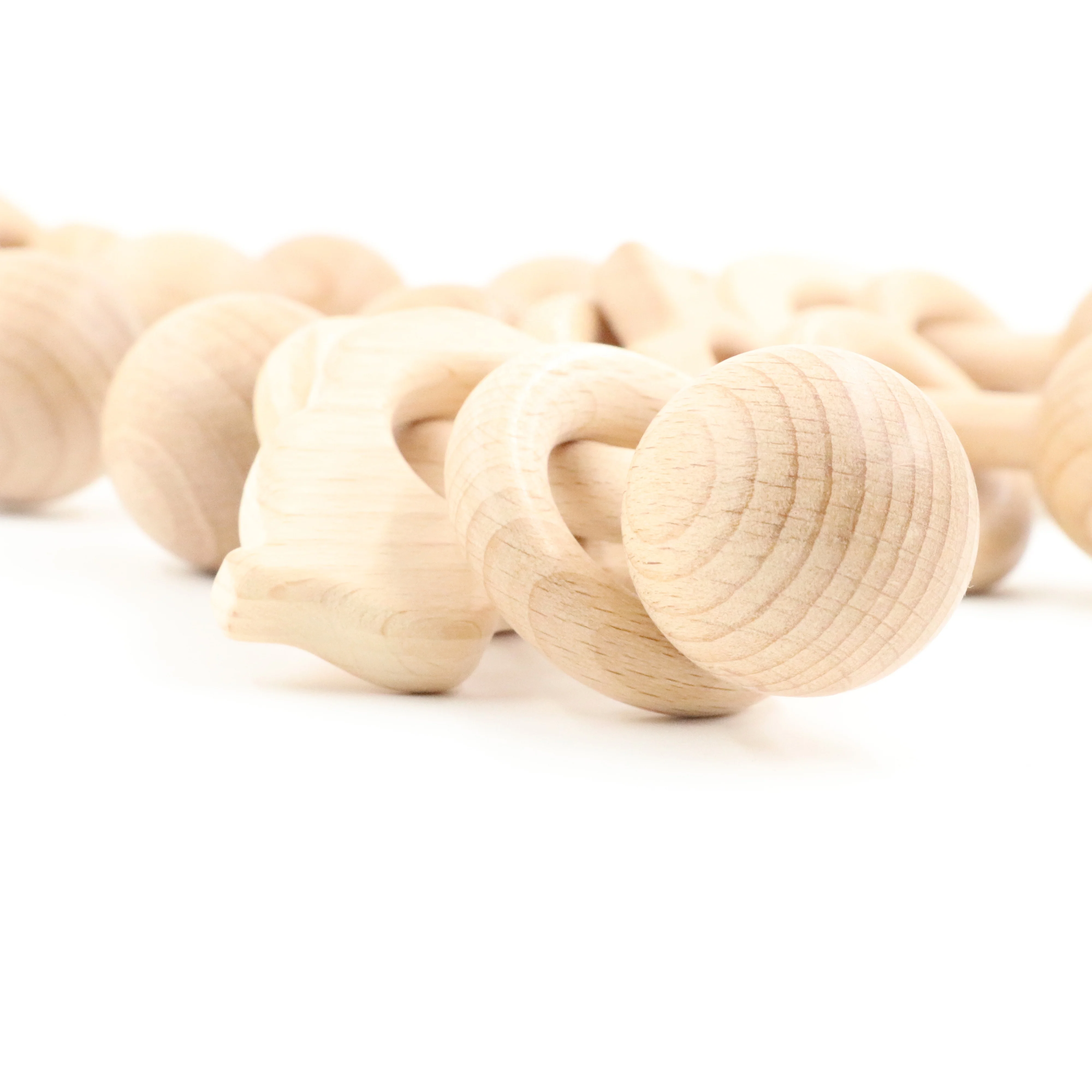 Детские Бук деревянная погремушка игрушки, плюшевые игрушки Вязание игрушки Дизайн погремушки