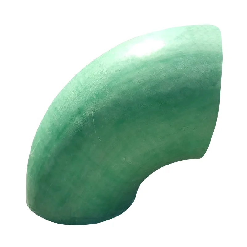 Fiberglass short pipe with flange