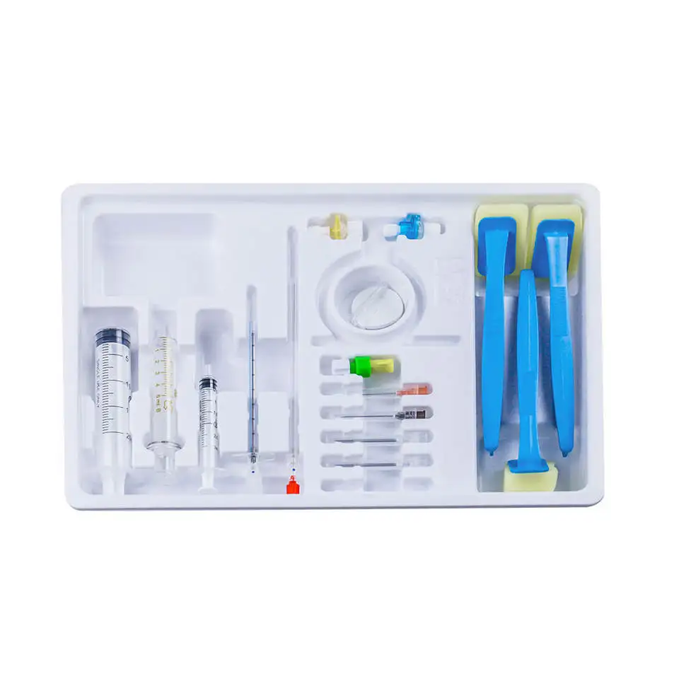 Tuoren medical disposable supplies long term hemodialysis catheter set dialysis catheter kit