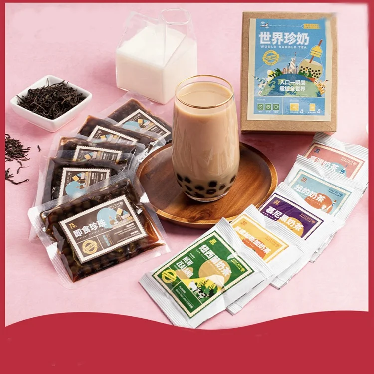 Manufacturer Wholesale Boba Drink Instant Pearl Milk