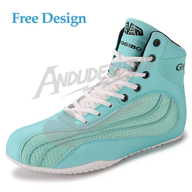 Hot Sale Custom Logo Manufacturer Mens Boxing Shoes Quality Weightlifting Light Weight