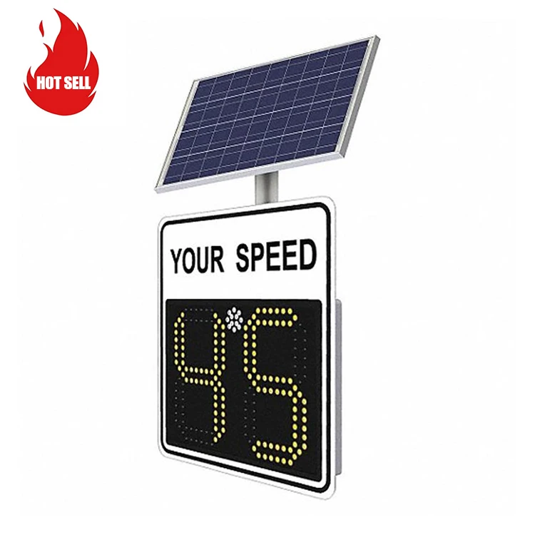 Your Speed Traffic Rodar Speed Measurement Feedback Sign Warning Detect Electric Smile Solar Powered Rader Speed Detector Sign