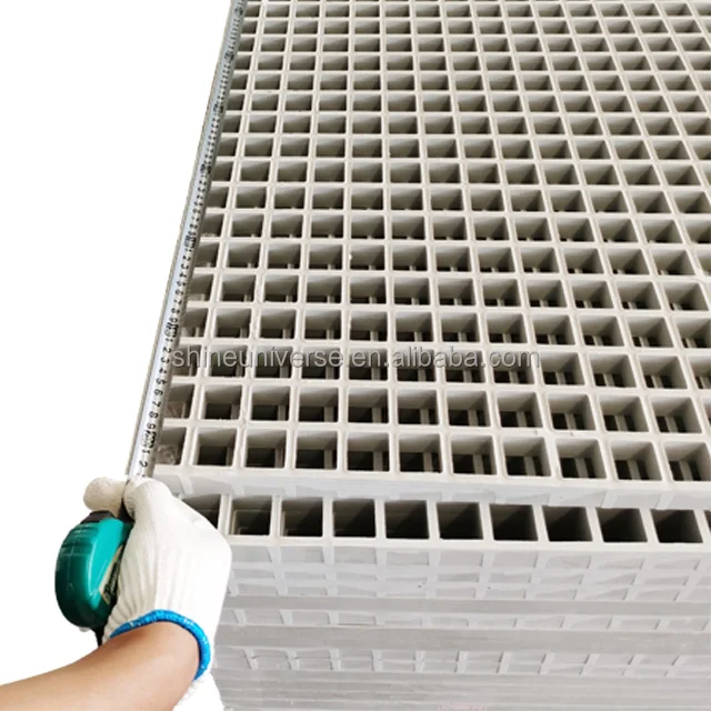 Hot Sale Multiple Uses Insulation Materials Frp Pultruded Grating Walkway Fiberglass