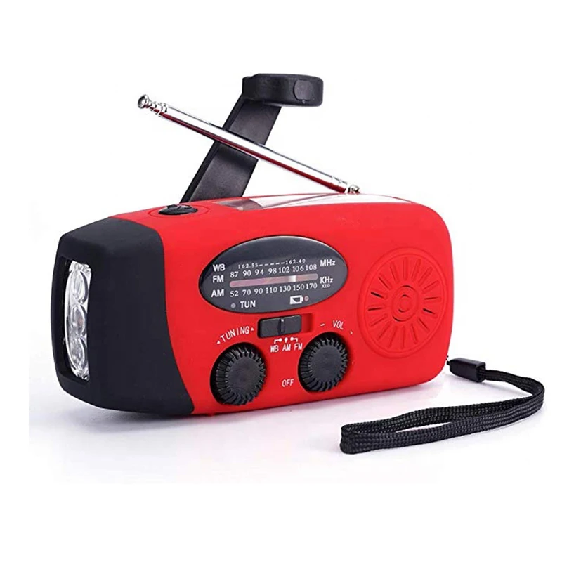 Hot Sale Dynamo Lantern Radio Portable Hand Crank Camping Lantern Solar Radio and Flashlight with Power Bank
