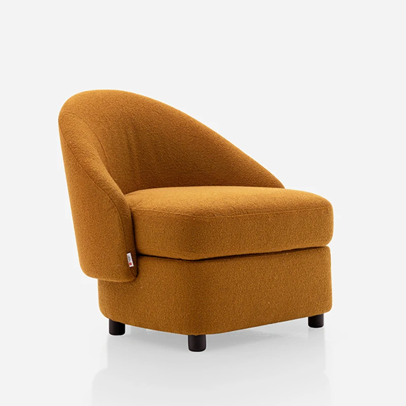 High Quality New Trending Modern Minimalism Furniture Fabric Single Sofa Bedroom Living Room Furniture