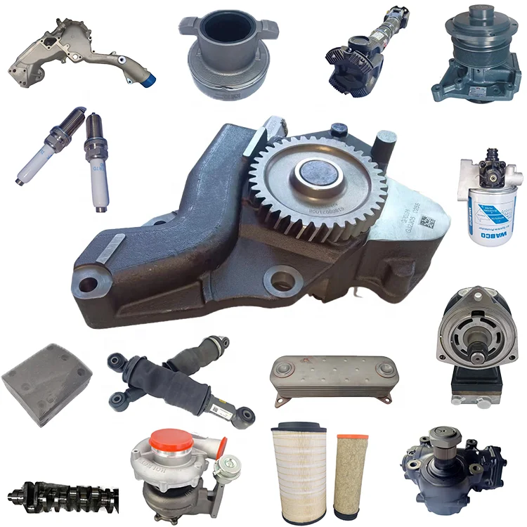 Selling Sinotruk HOWO T7H T5G TH7 TX T5G SITRAK C7H Truck All Spare Parts Weichai Truck Engine Accessories Oil Pump 612600070021