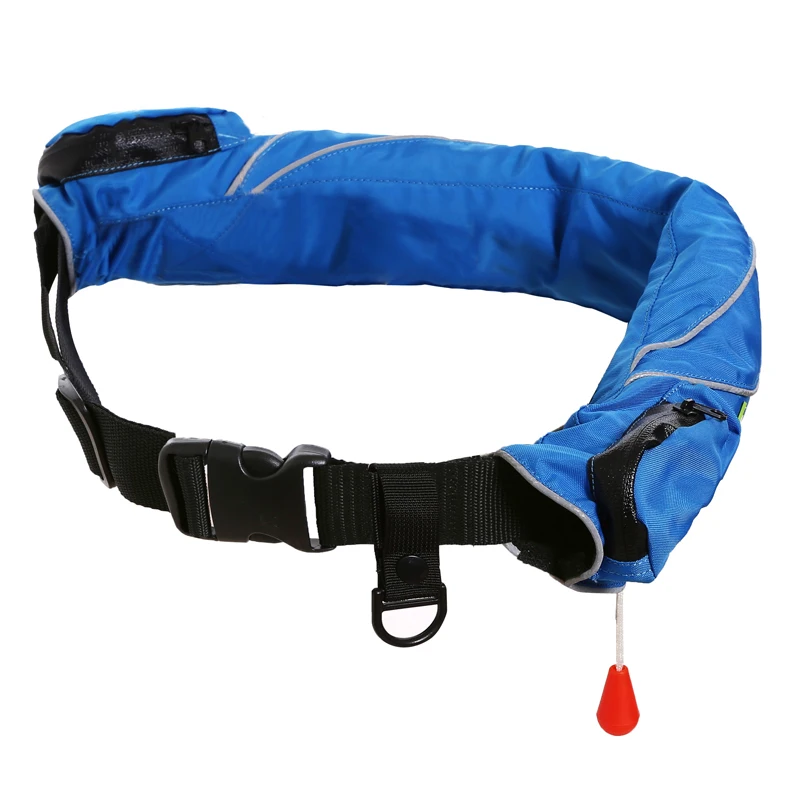 Eyson Hot Sale Custom Colors 24G Co2 110N Cylinder Solas Rescue Adults Buttoned Inflatable Pfd Life Vest Jacket For Surfing Sale