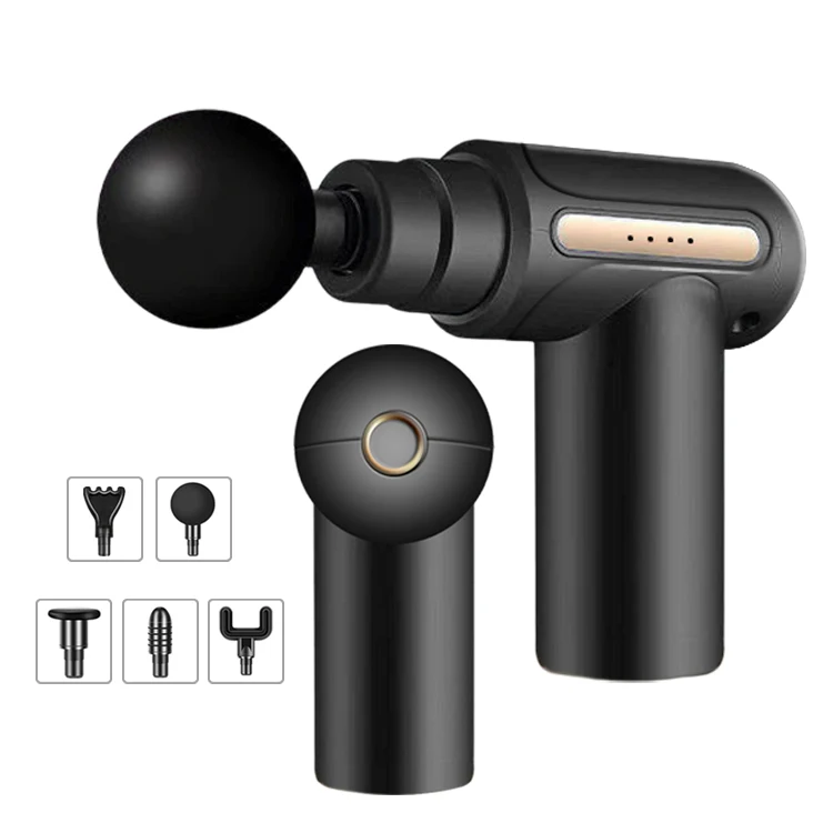 handheld powerful mini deep tissue sports vibration portable massage gun booster massage gun dropshipping