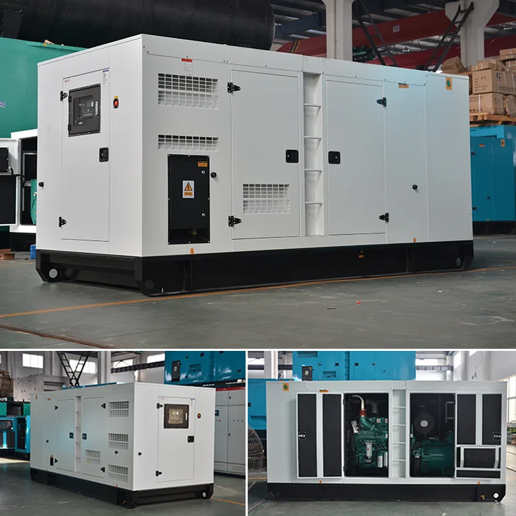 Prime Power by good quality engine 400 kw generator 500kva silent type diesel genset with ATS and best price