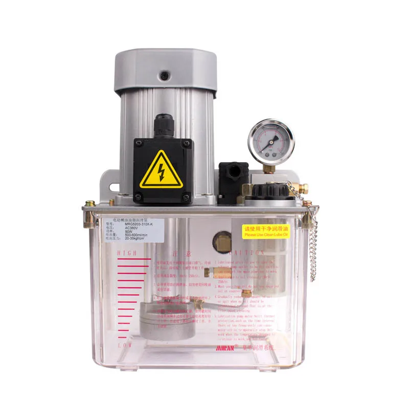 MIRAN 3L Automatic Lubricating Pump 380V Centralized Lubrication System for Automated Machine Lubrication