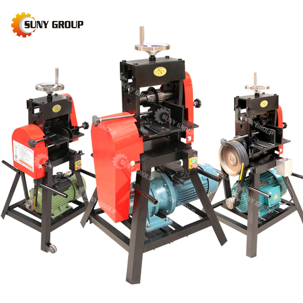 Semi Automatic LDPE Cooper Wire Scrap Cable Stripper Cable Cutting Machine