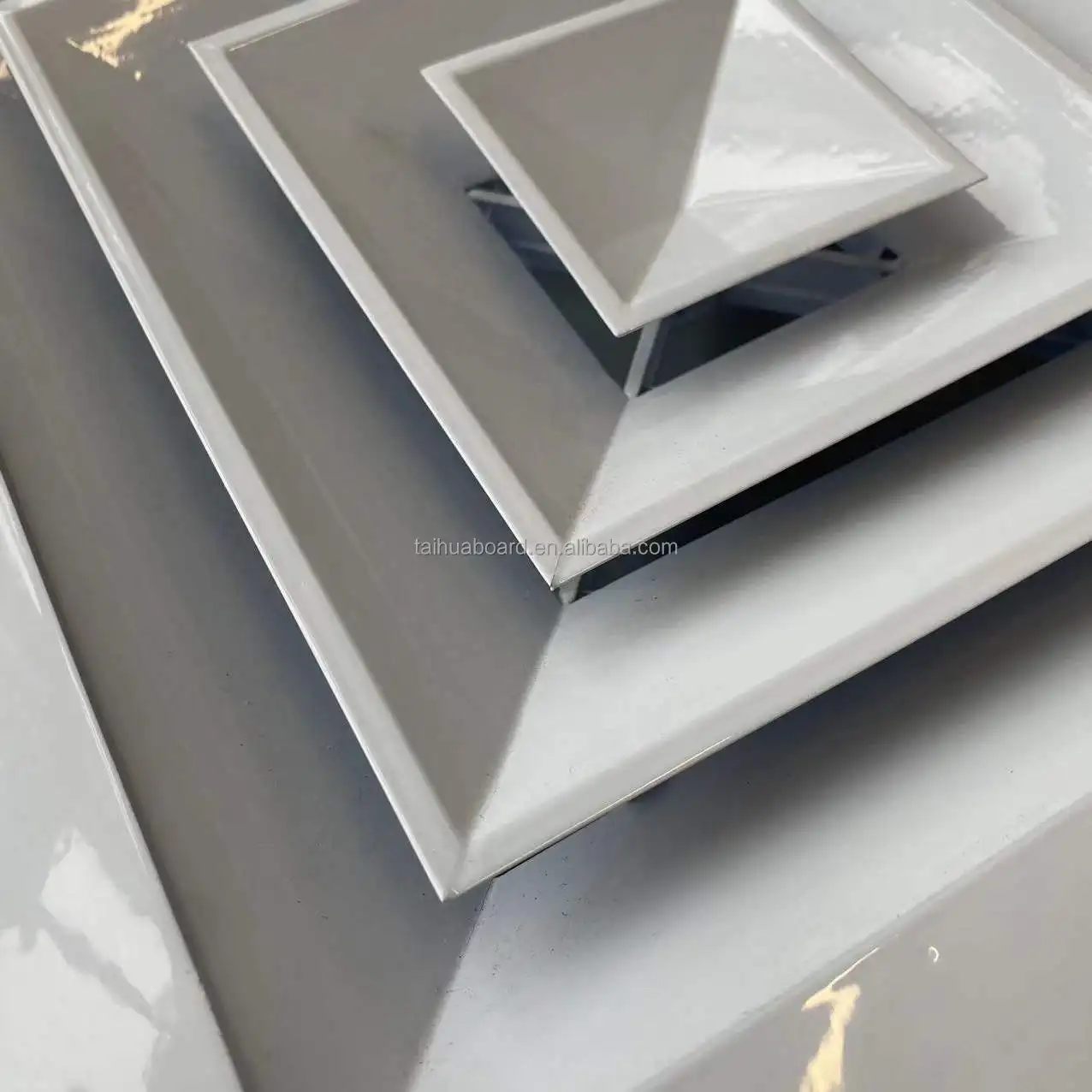 HVAC system supply ceiling air diffuser aluminum supply square air diffuser