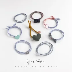 Quality Guaranteed 8pcs in bag Korean Cute Hair Ropes Rubber Elastic Band  Hair Ties Gift Set For Kids or Women hair accessories