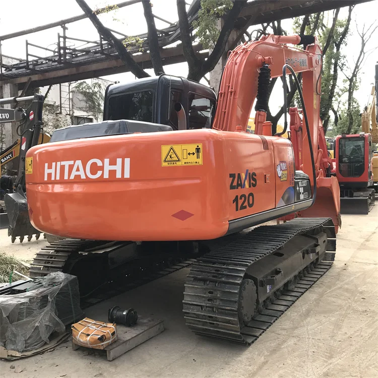 Хорошее состояние сделано в Японии 12 тонн б/у Экскаватор hitachi zx120 для продажи