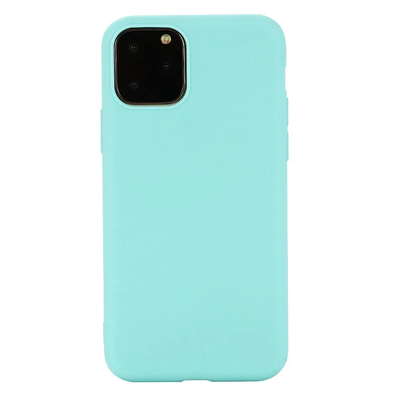 TPU Plastic Soft Matte Rubber Phone Case For iPhone 11 12 13 Pro max Xs 8 plus 7 plus 8 7 6 6s plus Protect Cover