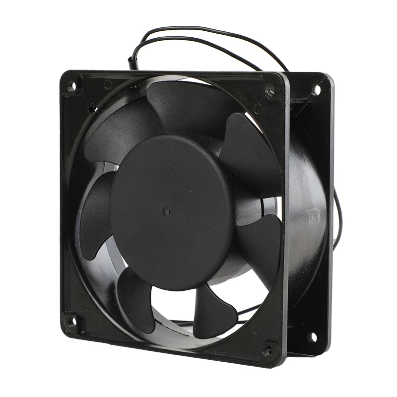 CCC CE ISO approved 120x120x38mm 1238 12038 7 impeller axial AC 220V mini cooling fan factory supply