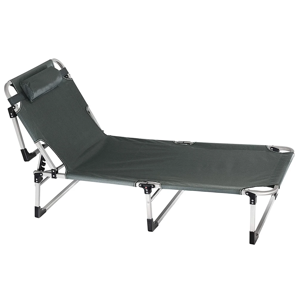 Лидер продаж 2020 года, складная Военная кровать для кемпинга, алюминиевая складная кровать для кемпинга, складной пляжный стул, шезлонг