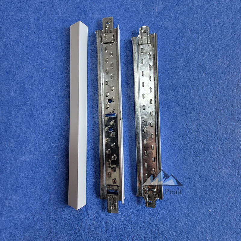 Suspended galvanized ceiling t gird components gypsum ceiling t runner ceiling frames