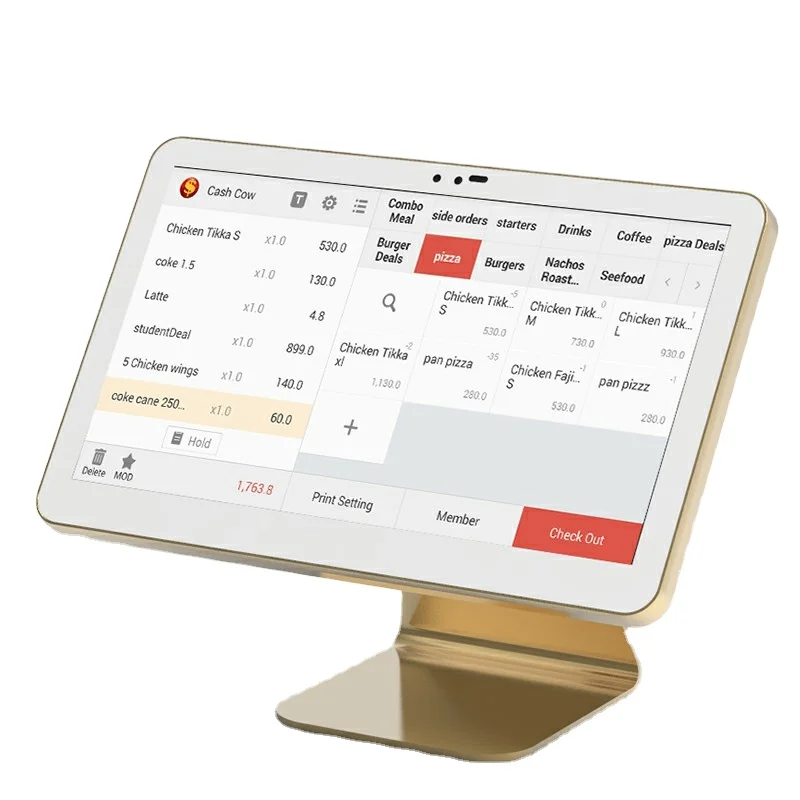 Cashcow 15 inch touch screen android 11 pos systems android all