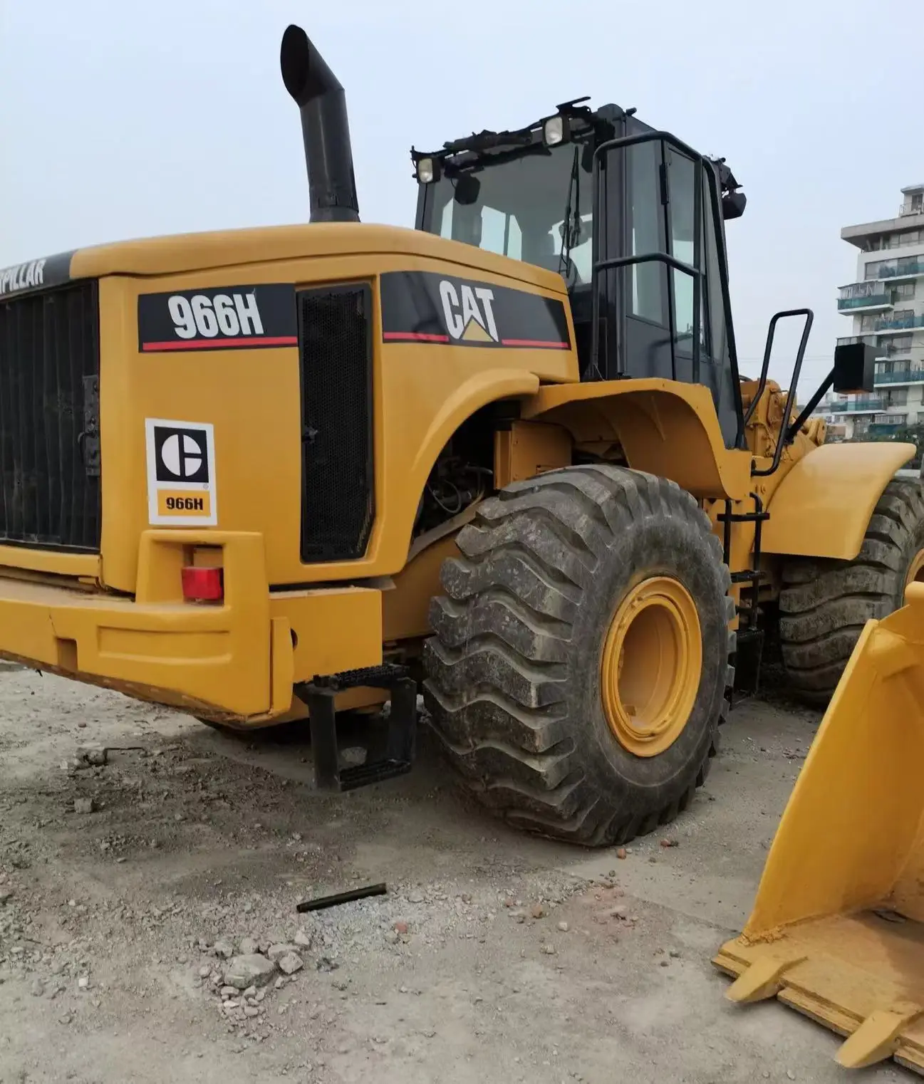HANGKUI CAT 966 Japanese original loader with EMA CE EPA certifications,with high quality and favorable price  cat 966