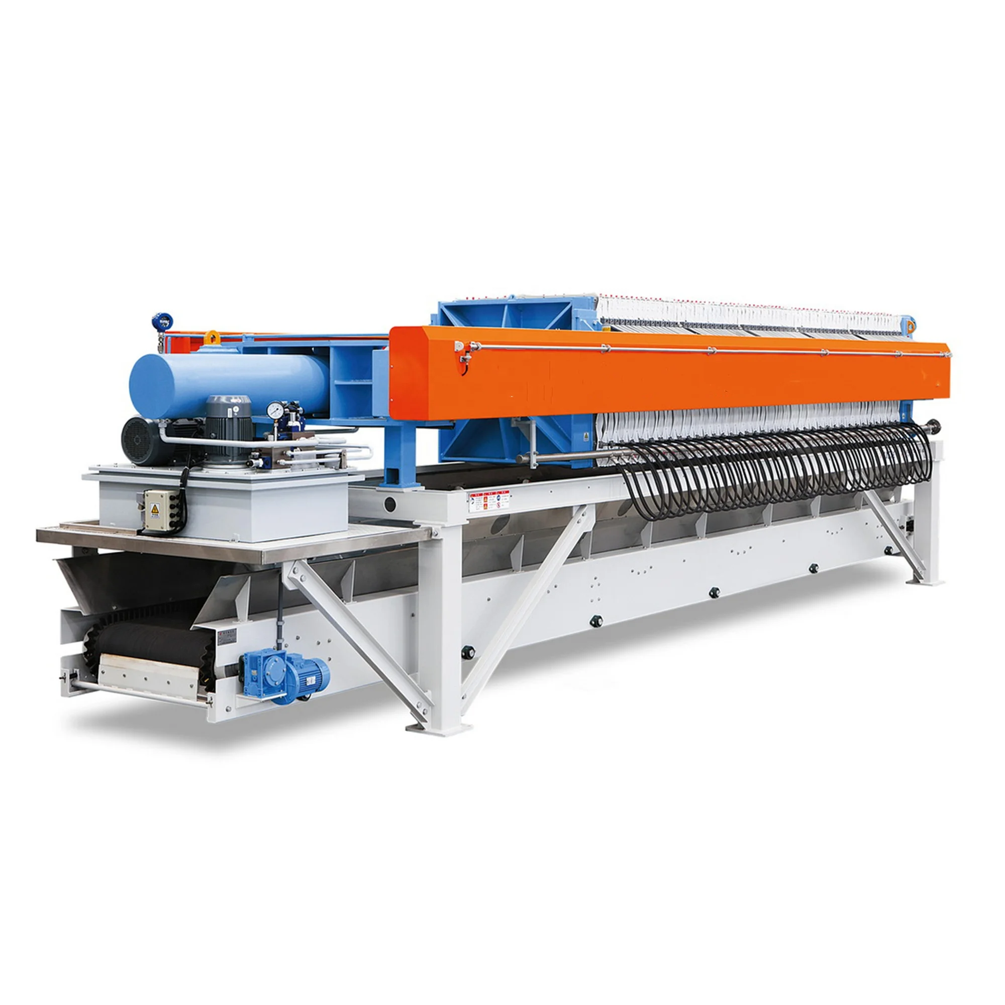 Chemistry Use Auto Membrane Chamber Press Filter For Sludge Dewatering