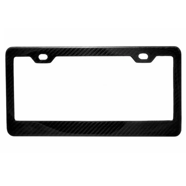 Free shipping OEM Best Price Carbon Fiber License Plate Frames