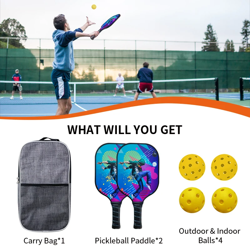 LOKI 2023 most popular USAPA approved Pickleball Paddle with pickleball bag