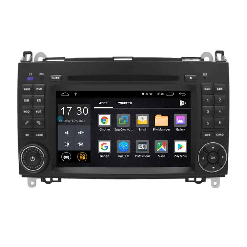 7 inch is suitable for Mercedes-Benz B200 04-12 car central control car navigation GPS reversing image all-in-one machine Y2217