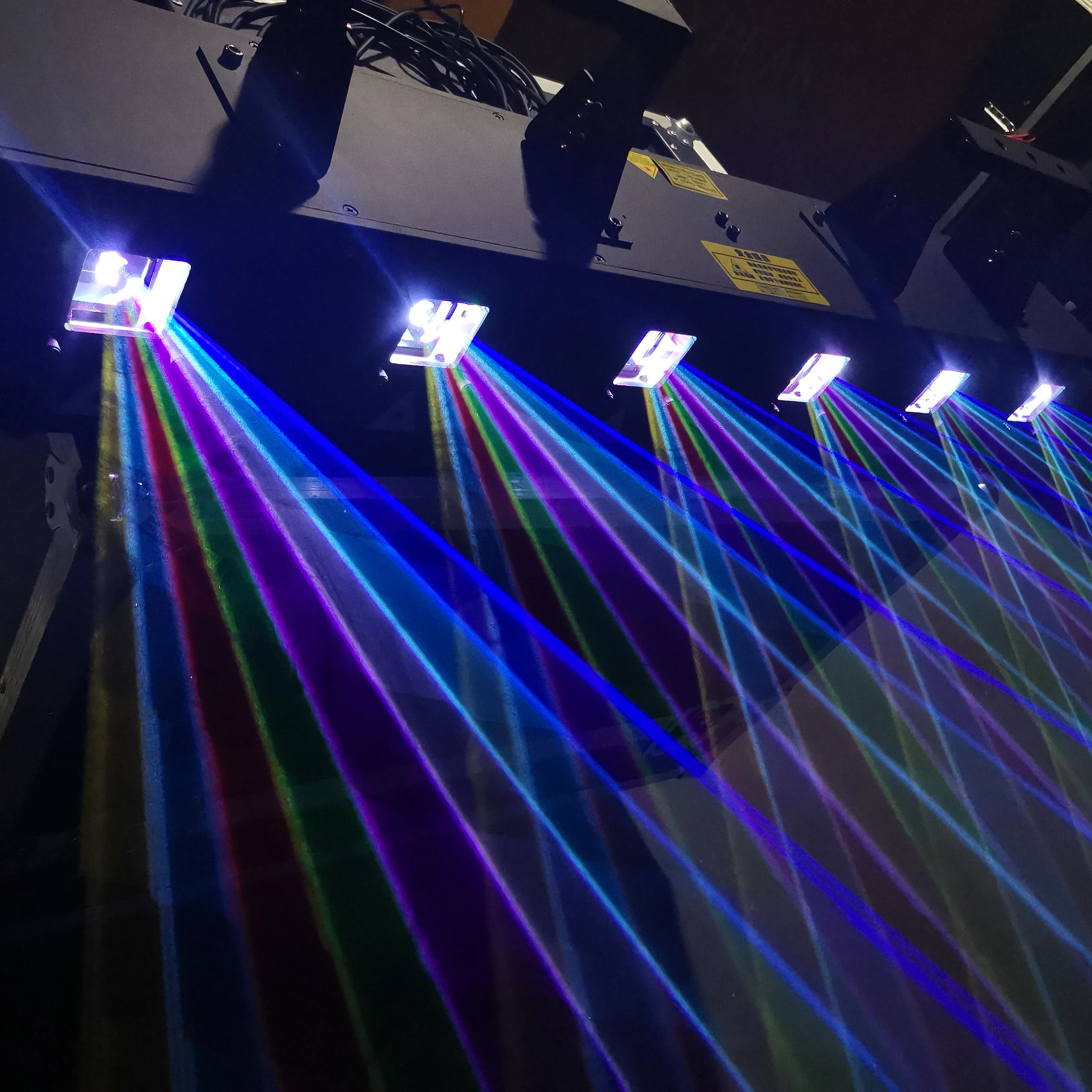 Laser RGB 6X12W new powerful bar powerful Animation