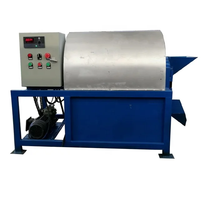 High Quality Industrial Continuous Coffee Nuts Gas Type Peanut Roaster Machine