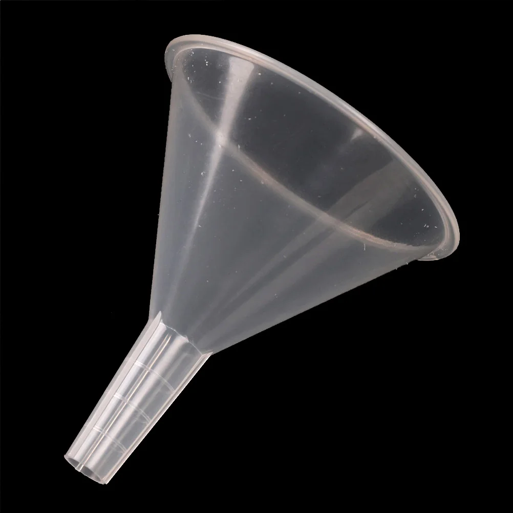 BAT LAB Plastic Funnel Chemical Liquid Water Filter White Funnel Large Small Funnel