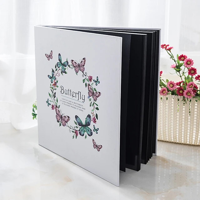 Butterfly handmade creative photo album  the family photo album