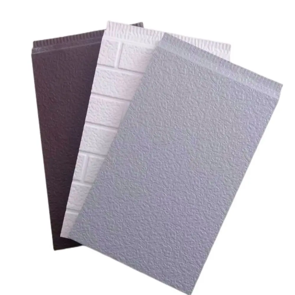 made in China easy Installation insulated panneau sandwich eps exterior foam wall panels roofing panels