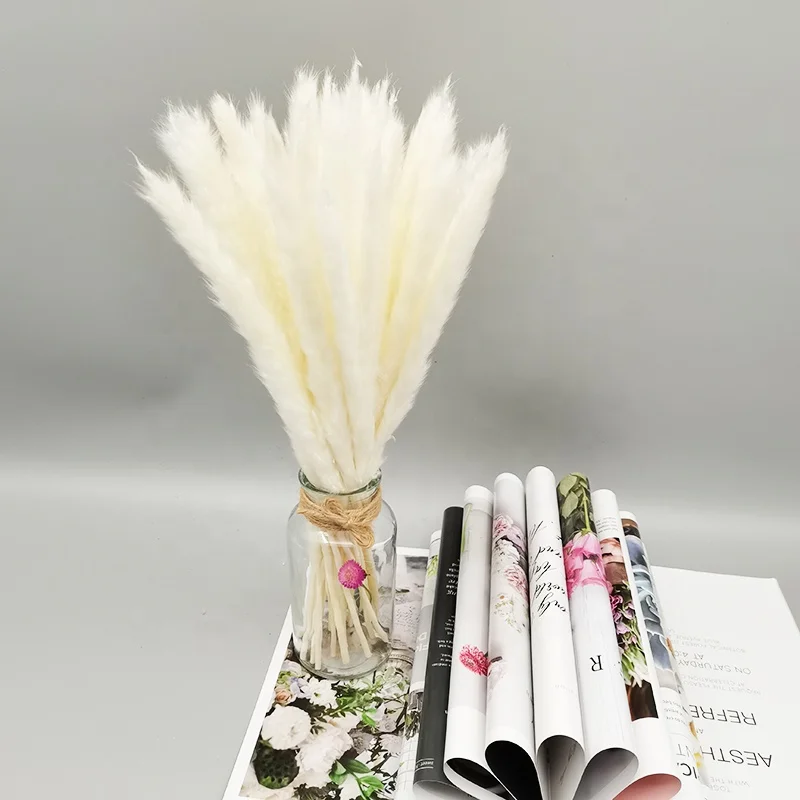 Сушеная пампасная трава, Декор, зайцехвост, оставленный цветок, композиция, свадебное украшение, украшение для дома