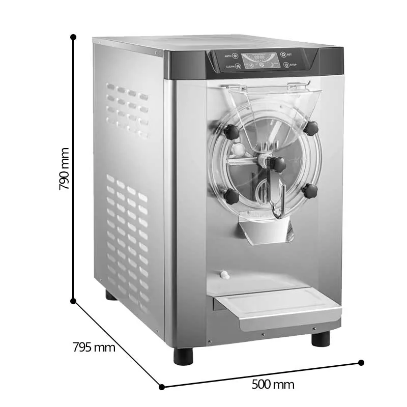 Gelato Machine Batch Freezer Ice Cream Making Automatic Ice Cream Makers Commercial Hard Ice Cream Machine For Business Sale