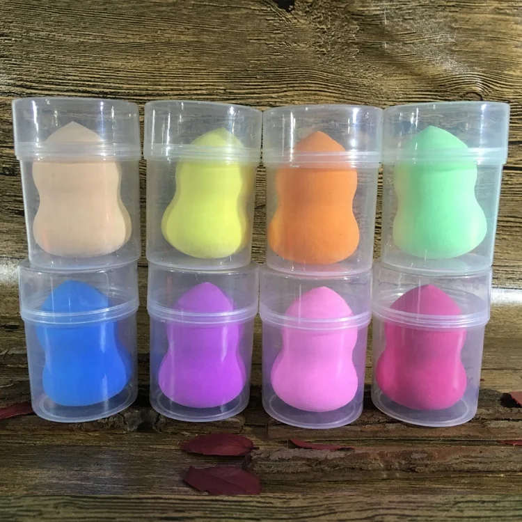 Custom logo Makeup Beauty Foundation Cosmetic Blender BB Cream Makeup Sponge with bag