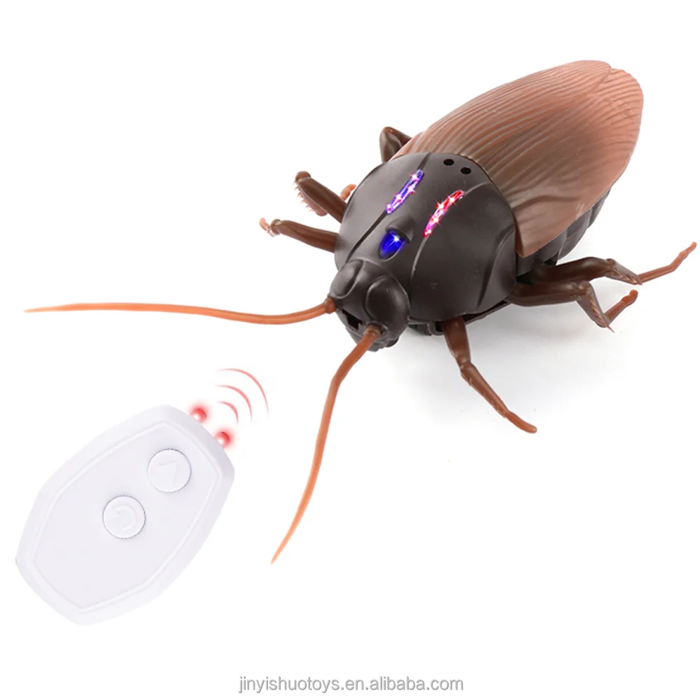 Пластиковая инфракрасная электронная игрушка с дистанционным управлением, тараканы, розыгрыш, животное для детей