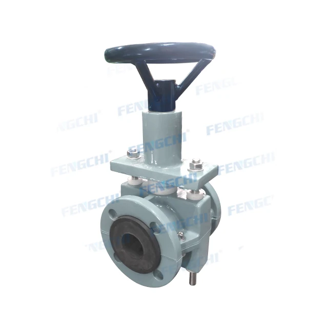 Low Pressure Manual Pinch Valve Closed Body Pinch Valve