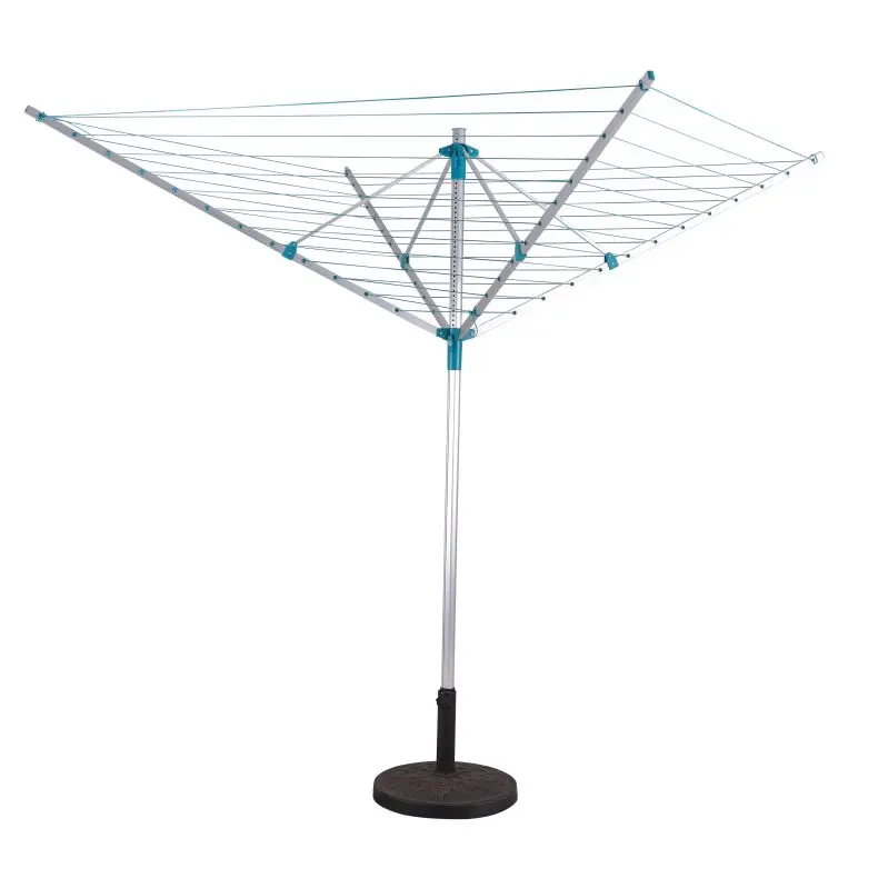 Best Selling Umbrella Extendable Laundry Airer Stand Folding Camping Rotary Metal Clothes Airer Dryer Tower