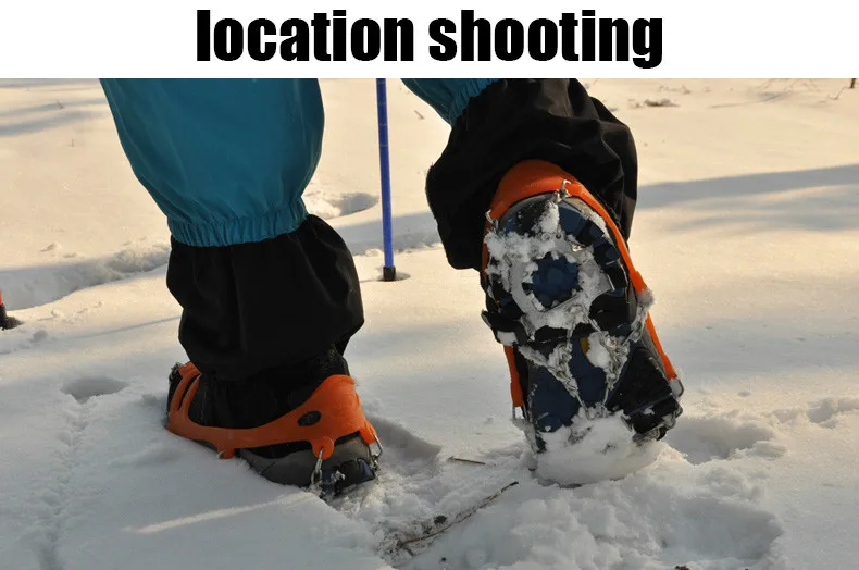 Silicone Strengthen Hot Selling Safe Protect Ice Snow Grips Protect crampons Shoe Covers
