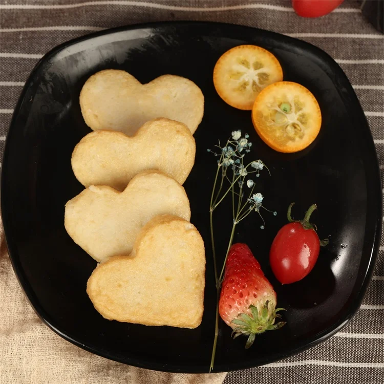 Оптовая продажа, OEM-поставщик продуктов, сыр тофу в форме сердца, повседневная закуска, замороженная еда